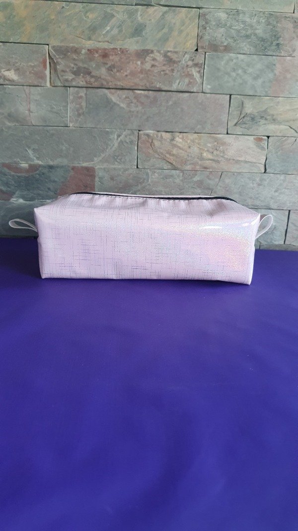 Producto - Cartuchera Rectangular Espejo Cartesiano Rosa