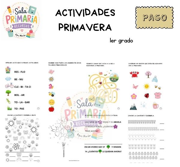 Producto - Actividades primavera