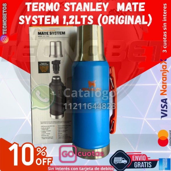 Producto - TERMO STANLEY MATE SYSTEM 1,2LTS (ORIGINAL)