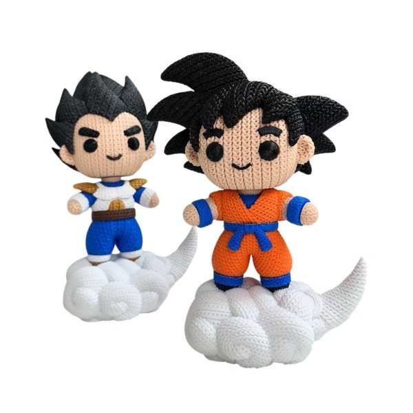 Producto - Goku y Vegeta - Figura 3D 17cm