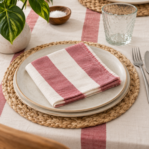 Producto - Servilletas AMALFI - Bordó