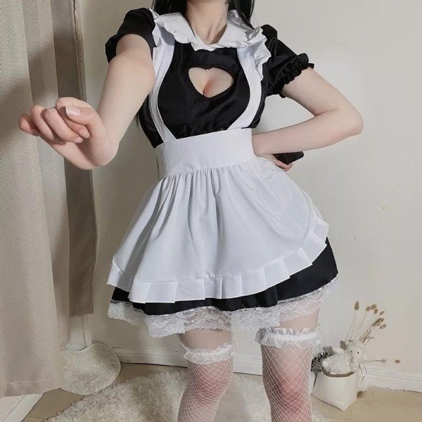 Producto - Maid Heart Negro (Vestido) - 1