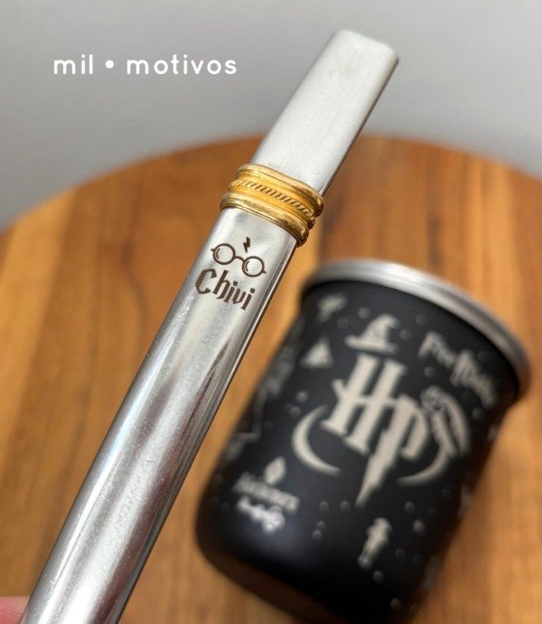 Producto - Mate Térmico 360 HARRY P + Bombilla