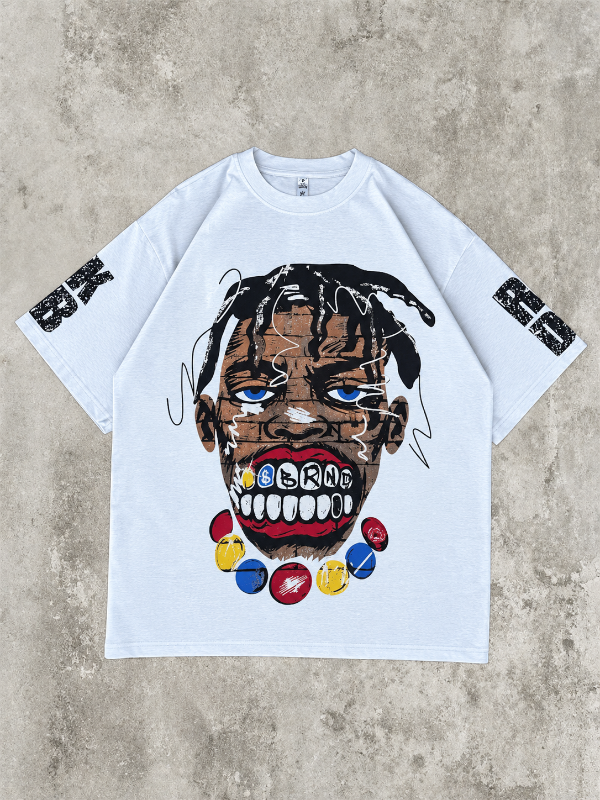 Producto - REMERA OVERSIZE FACE BRAND - 0