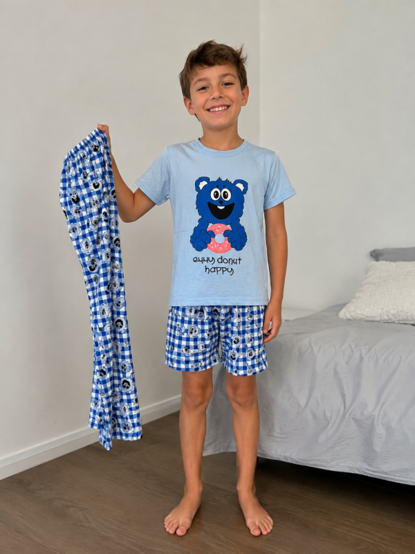 Producto - PIJAMA ARTURO NIÑO - 3 PIEZAS TALLE 8 AL 14 - 2
