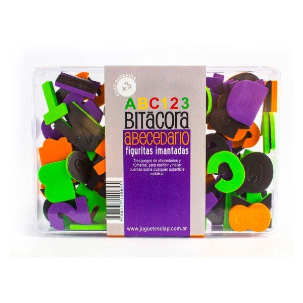 Producto - Bitacora Abecedario multicolor