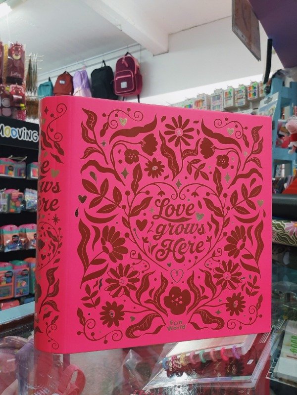 Producto - Carpeta escolar 3x40 Love grows Here FW n3