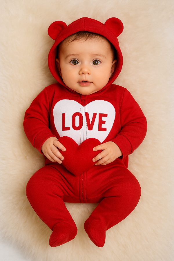 Producto - ENTERITO LOVE ROJO