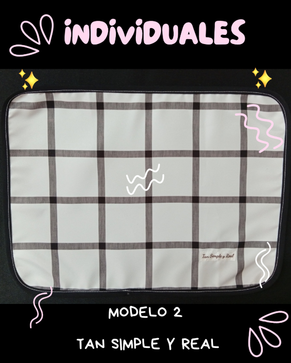 Producto - Set Individuales x 3 - 1