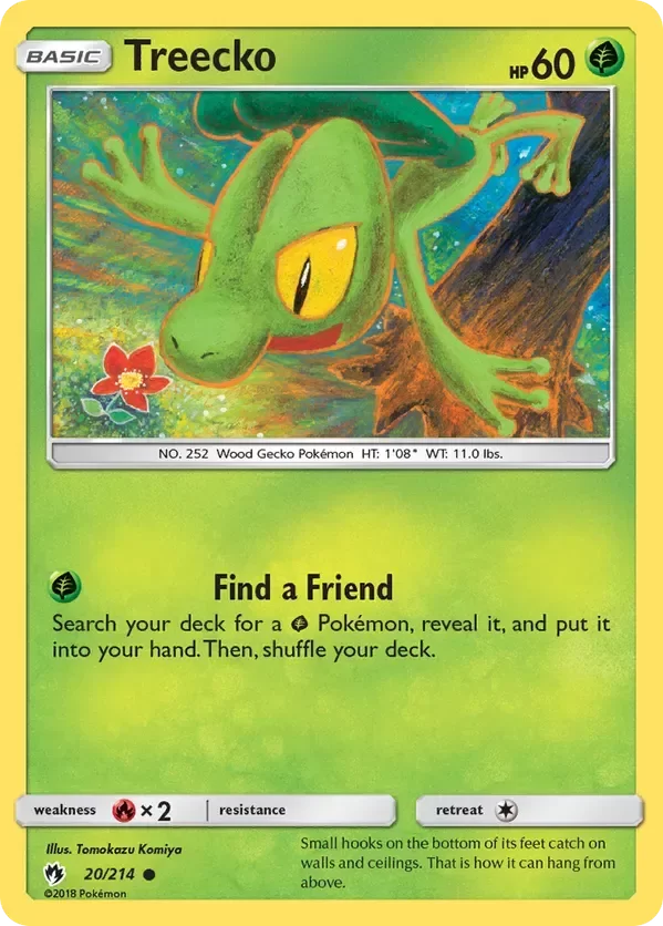 Producto - Treecko - 20/214 - Lost Thunder
