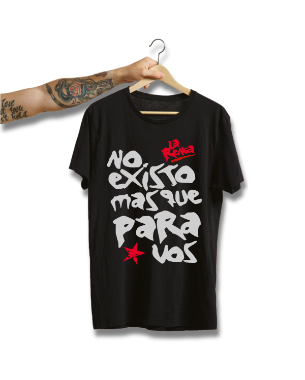 Producto - REMERA NO EXISTO MAS QUE PARA VOS + PILUSO DE REGALO