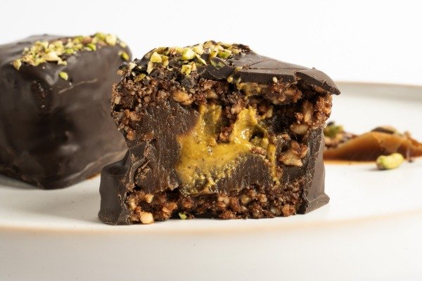 Producto - Alfajor Dulce de leche y Pistachos