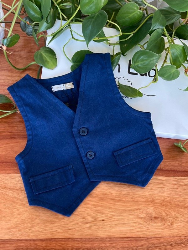 Producto - Chaleco Sastrero Gab Azul Varón