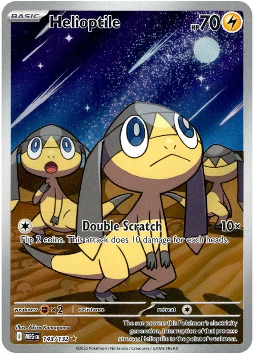 Producto - Helioptile - 143/132 - Mega Evolution - Holo
