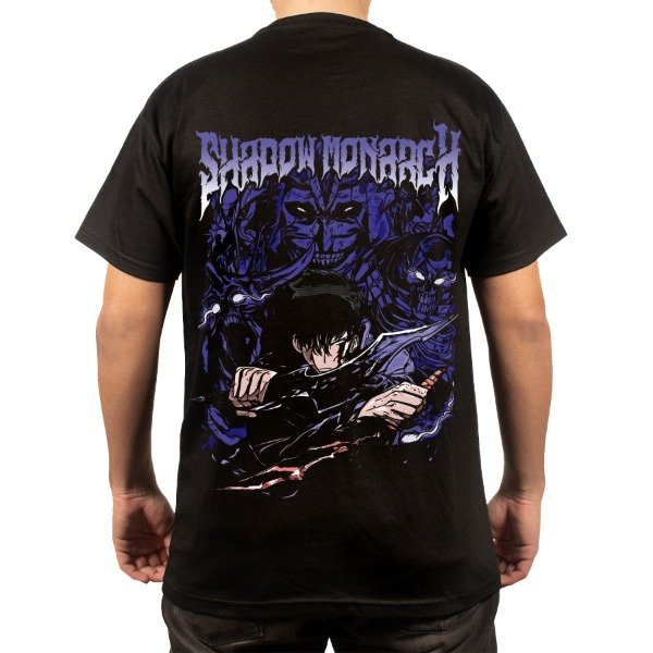 Producto - remera solo leveling frente y espalda
