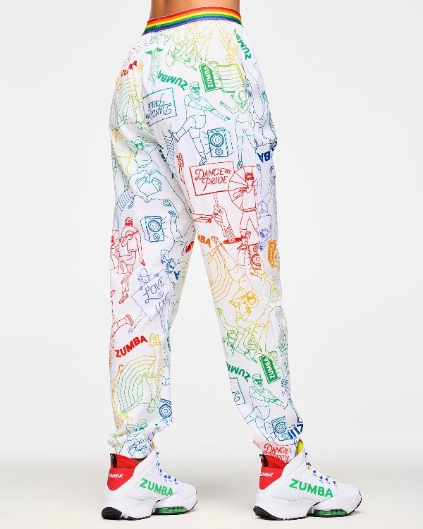 Producto - Zumba Elastic Waistband Slouch Woven Pants - 1