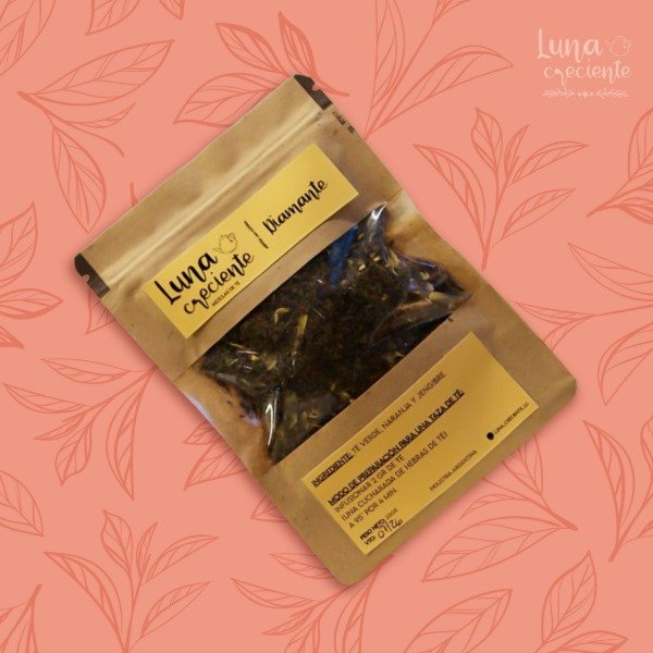 Producto - Diamante- Té verde ,Naranja ,Jengibre