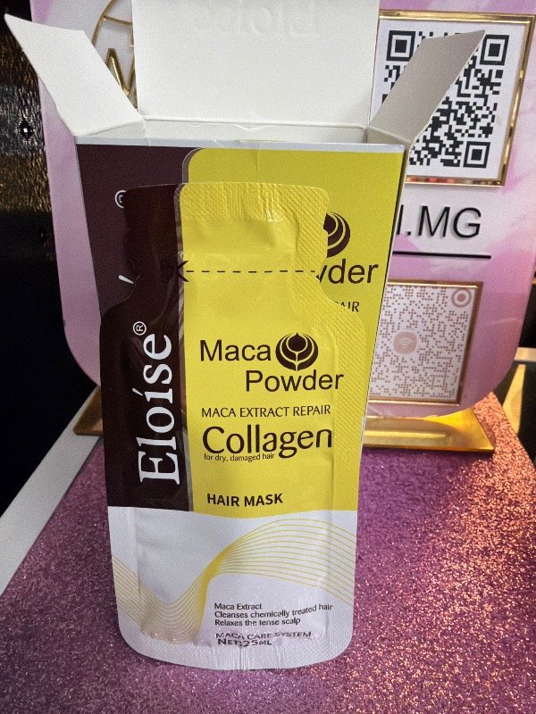 Producto - Mascarilla para el pelo colageno puro extra reparador