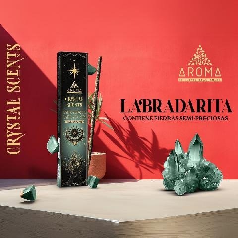 Producto - Sahumerio Crystal Scents Labradorita