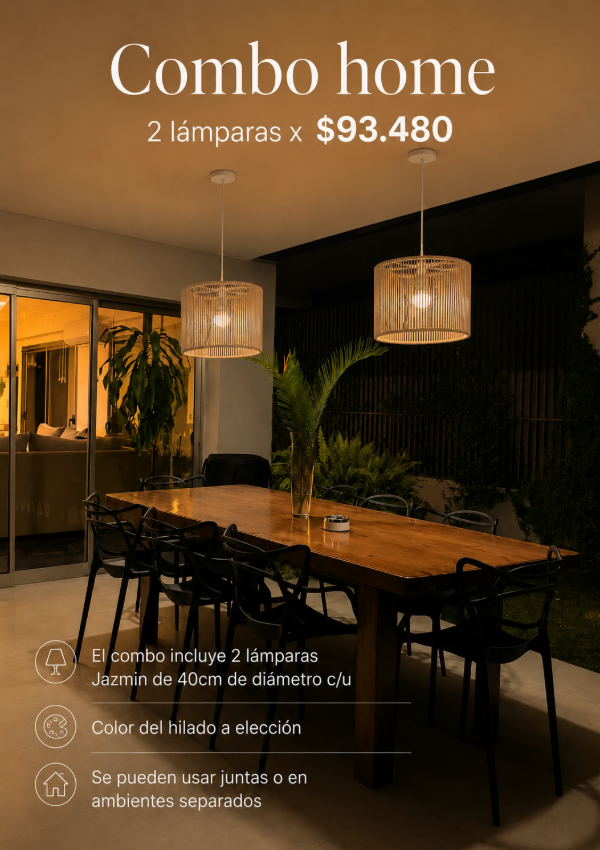 Producto - Combo x 2 colgantes Jazmín