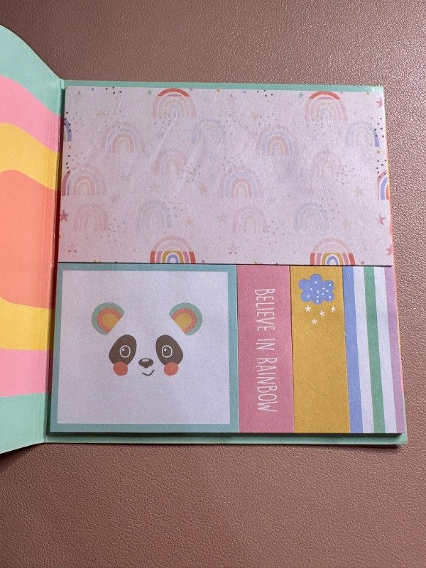 Producto - Set de Notas Adhesivas Arcoiris