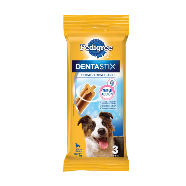 Producto - DentaStik Mediano x 3 Barras Pedigree