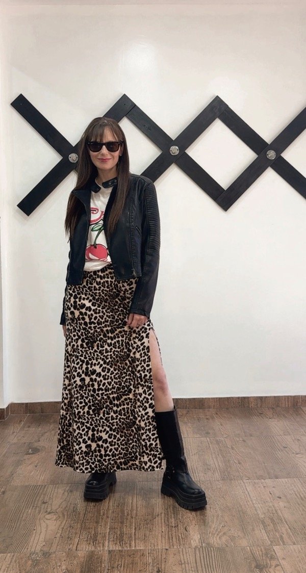 Producto - Falda larga print