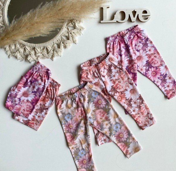 Producto - Calza Larga Floreadas - COD 894