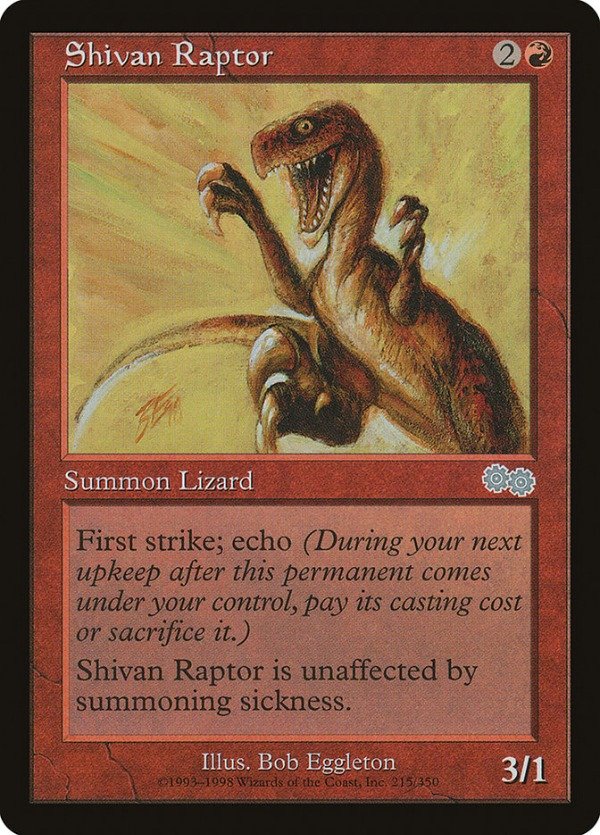Producto - Shivan Raptor  Urza's Saga