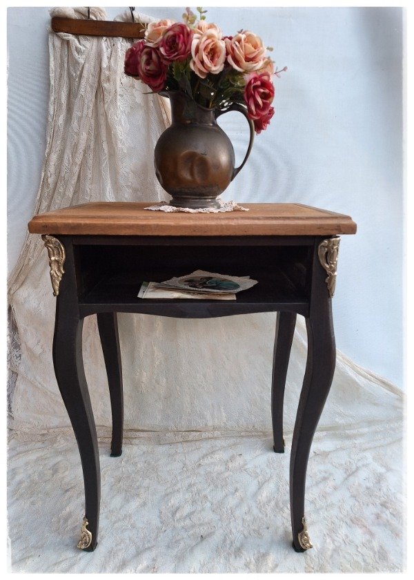 Producto - Mesita de Arrime con bronce