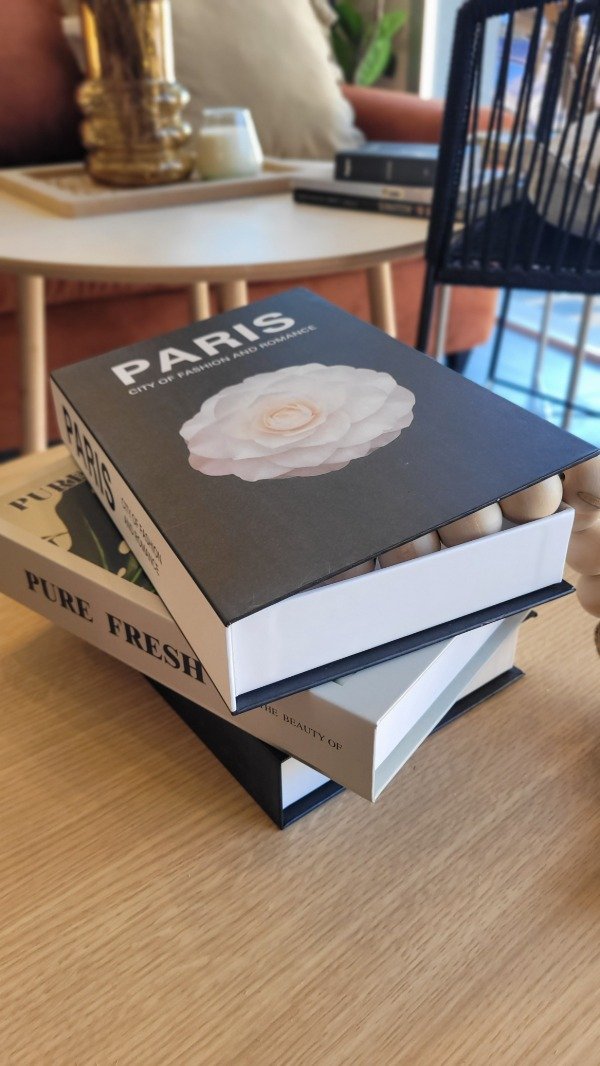Producto - Caja libro cierre magnético Paris