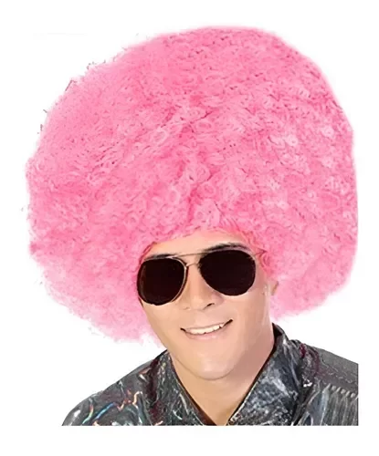 Producto - PELUCA SUPER AFRO ROSA