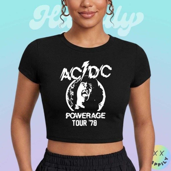 Producto - Baby Tee ACDC #11