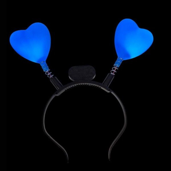 Producto - VINCHA CORAZON LUMINOSO AZUL