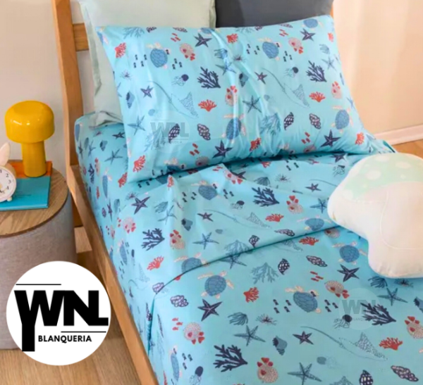 Producto - SABANAS BASICAS INFANTILES 1 Y MEDIA PLAZA