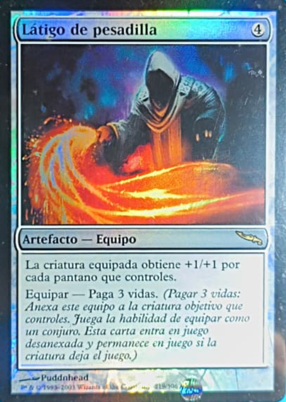 Producto - Nightmare Lash Foil  Mirrodin ESPAÑOL
