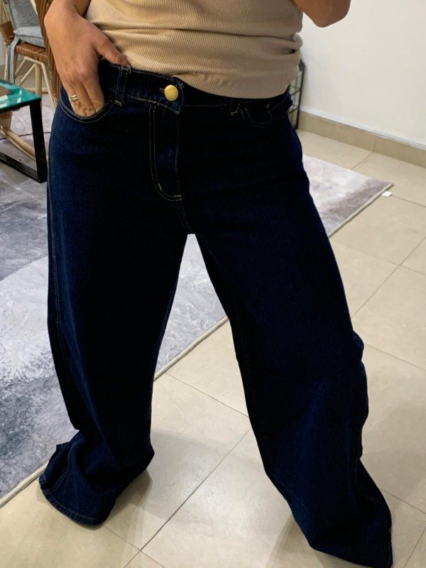Producto - Jean wide leg clásico - 0
