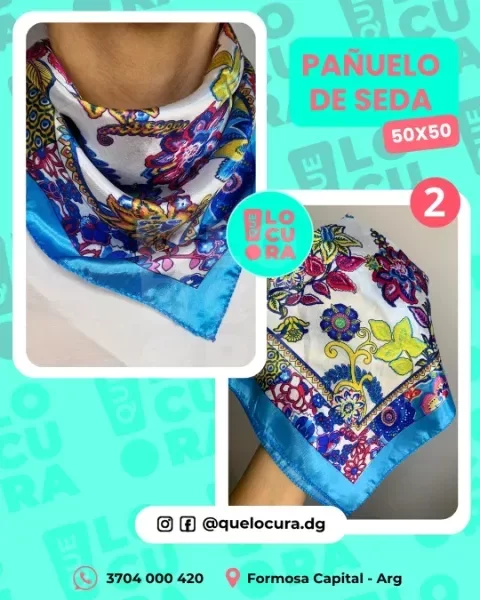 Producto - Pañuelo de Seda - 20