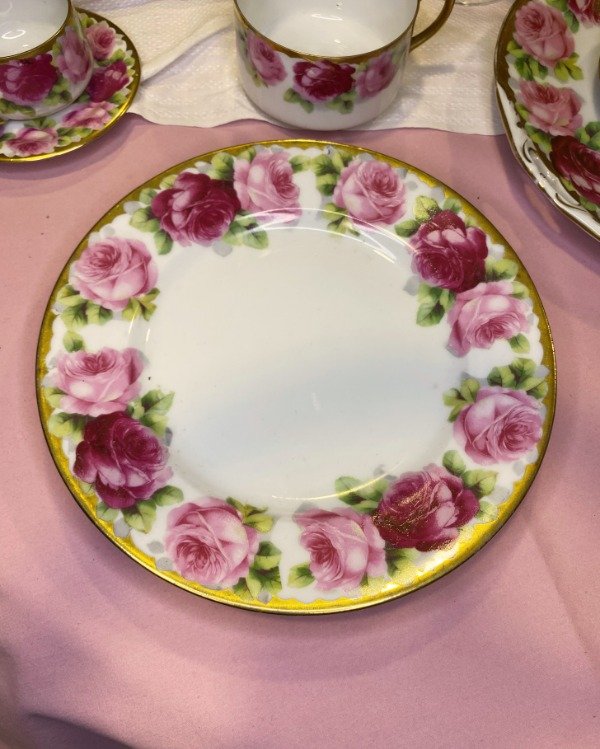 Producto - Juego De 6 Platos De Postre De Porcelana Alemána