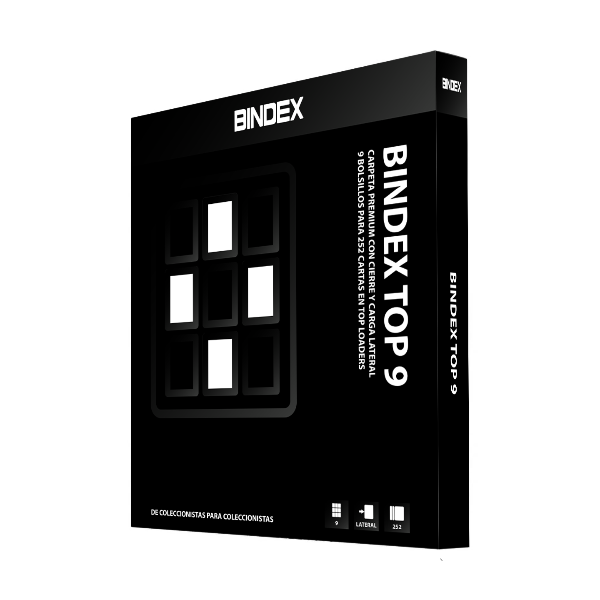 Producto - Bindex TOP 9 (252 Toploaders - 9 Bolsillos)