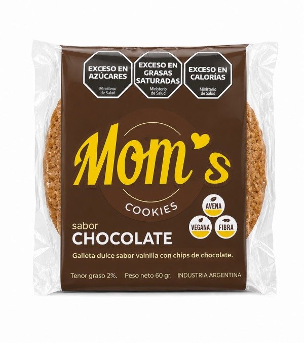 Producto - Galletitas Moms Cookie Sabor Chocolate