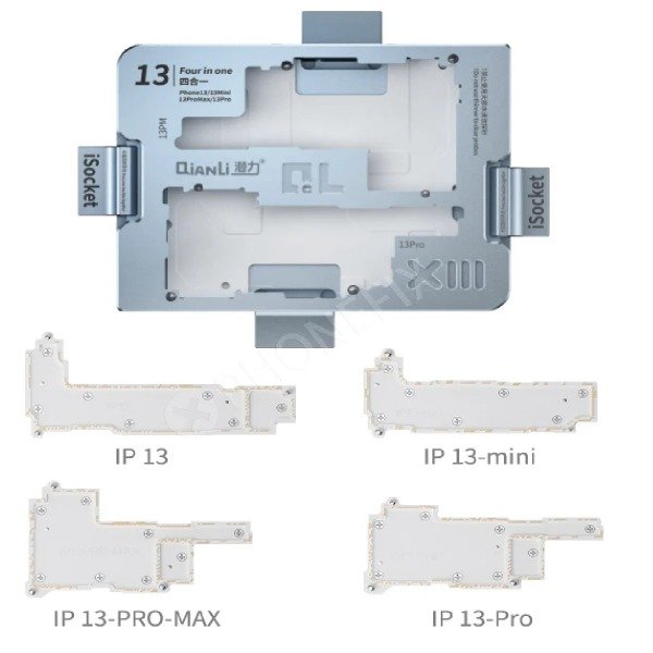 Producto - Isocket  qianli iPhone 13 / 13 Mini / 13 Pro / 13 Pro Max - Incluye stencil