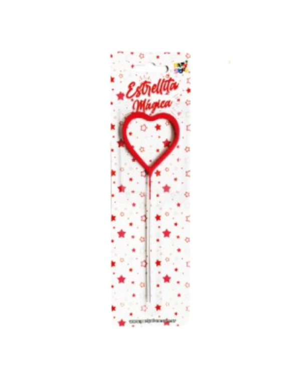 Producto - Estrellita Mágica Roja con Forma de Corazón