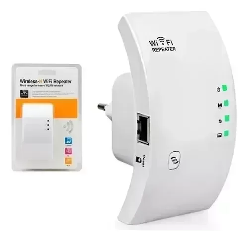 Producto - Repetidor Extensor Amplificador Señal Internet Wifi 300mbps
