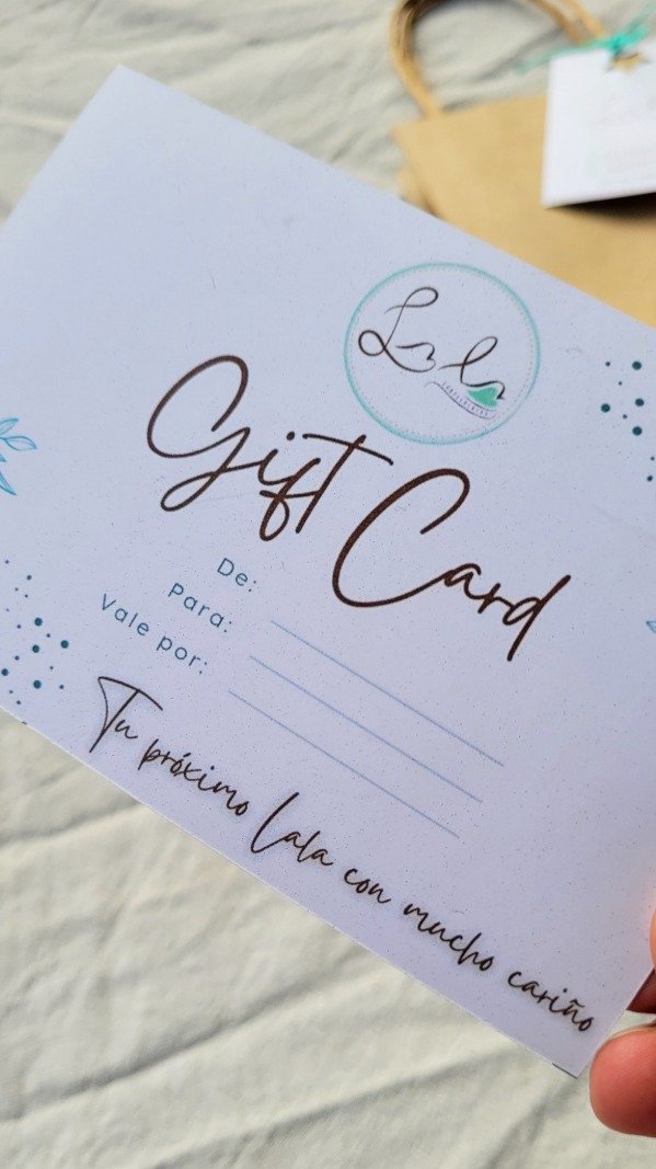 Producto - Gift Card Lala