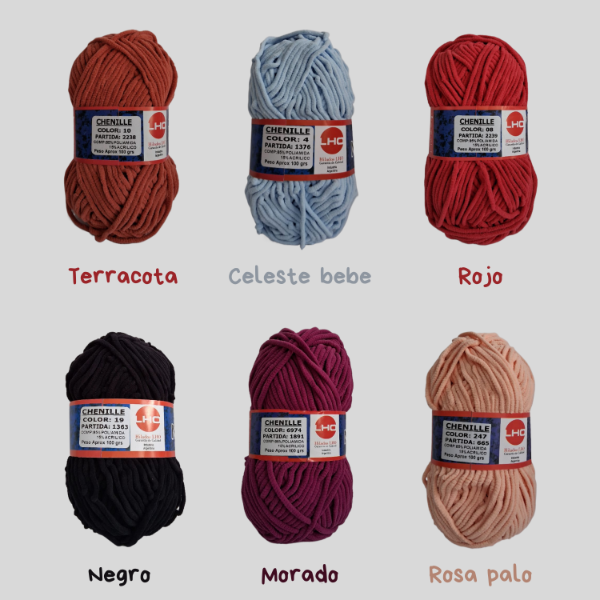 Producto - Hilado Chenille