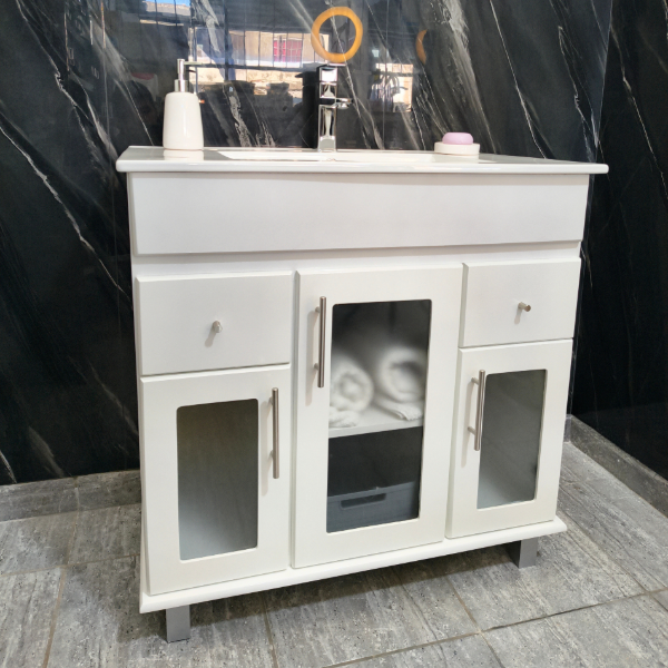 Producto - Vanitory "Tango" de 80cm (blanco)