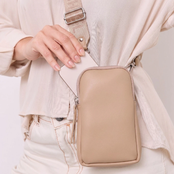 Producto - Porta celular sintético Visón - 1