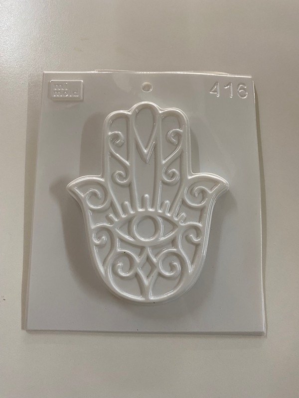 Producto - MOLDE PLÁSTICO MANO DE FÁTIMA MEDIANO IDEAL BANDEJA