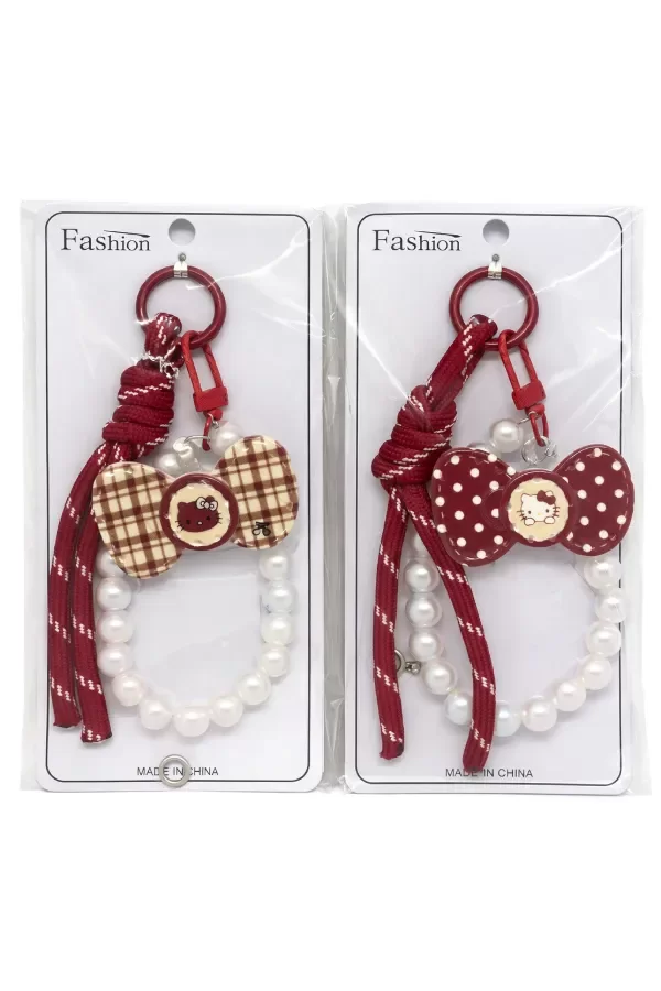Llavero charm perla moño Kitty